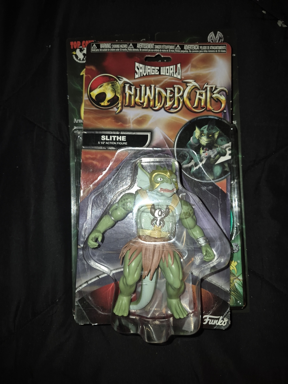 Savage World Slithe Action Figure - Green